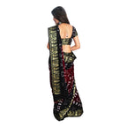 Zingme Women's Banarasi Silk Blend Saree with Blouse Piece - Elegant Traditional Ethenic Wear for Special Occasions