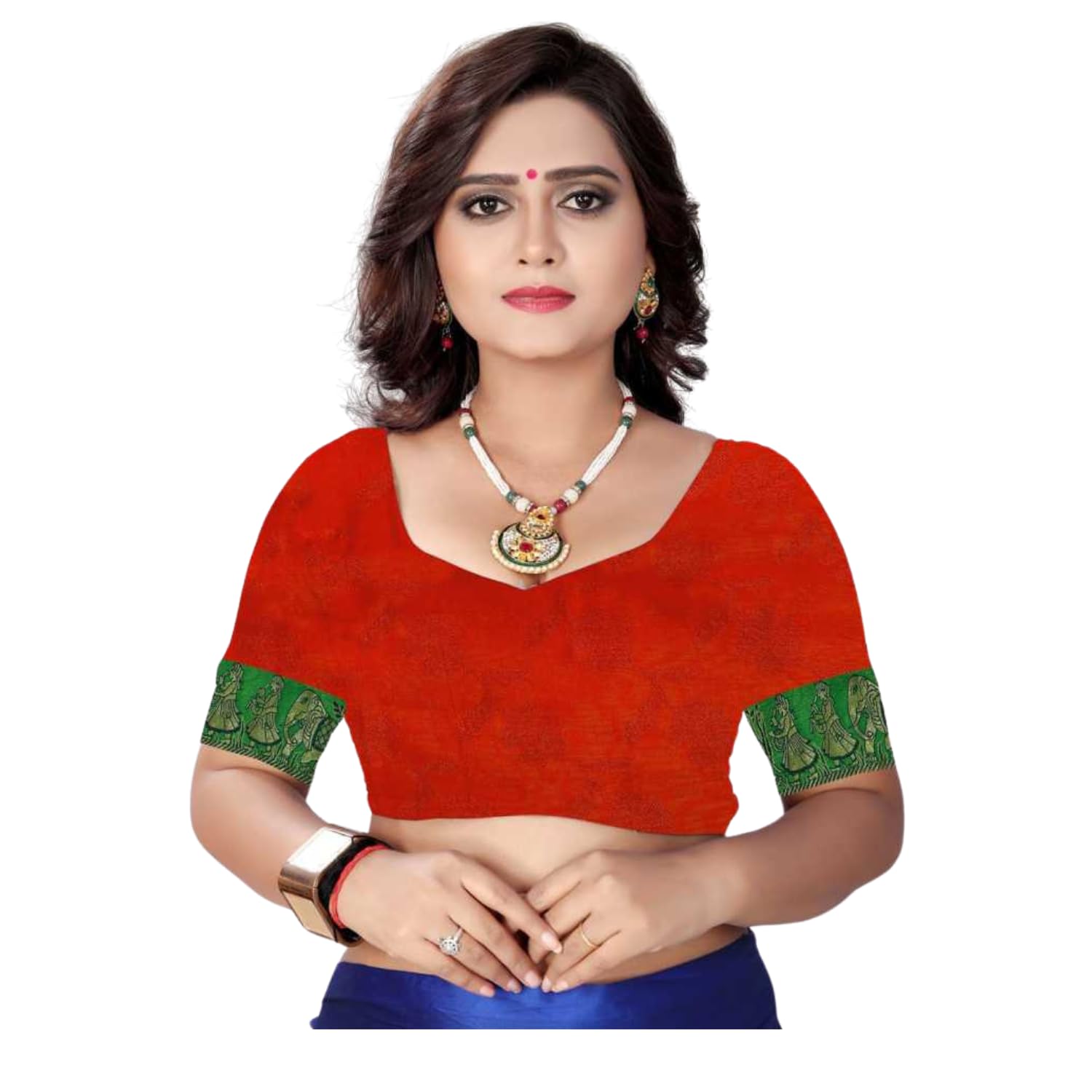 Zingme Elegant Art Silk Bandhani Saree – Traditional Indian Ethnic Wear for Festive Occasions
