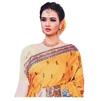Zingme Women's Bhagalpuri Jacquard Saree with Digital Print | Elegant Ethnic Wear for Festive & Party Occasions