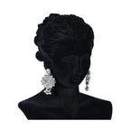 Zingme Latest Stylish Traditional Oxidised Silver Necklace Jewellery Set for Women