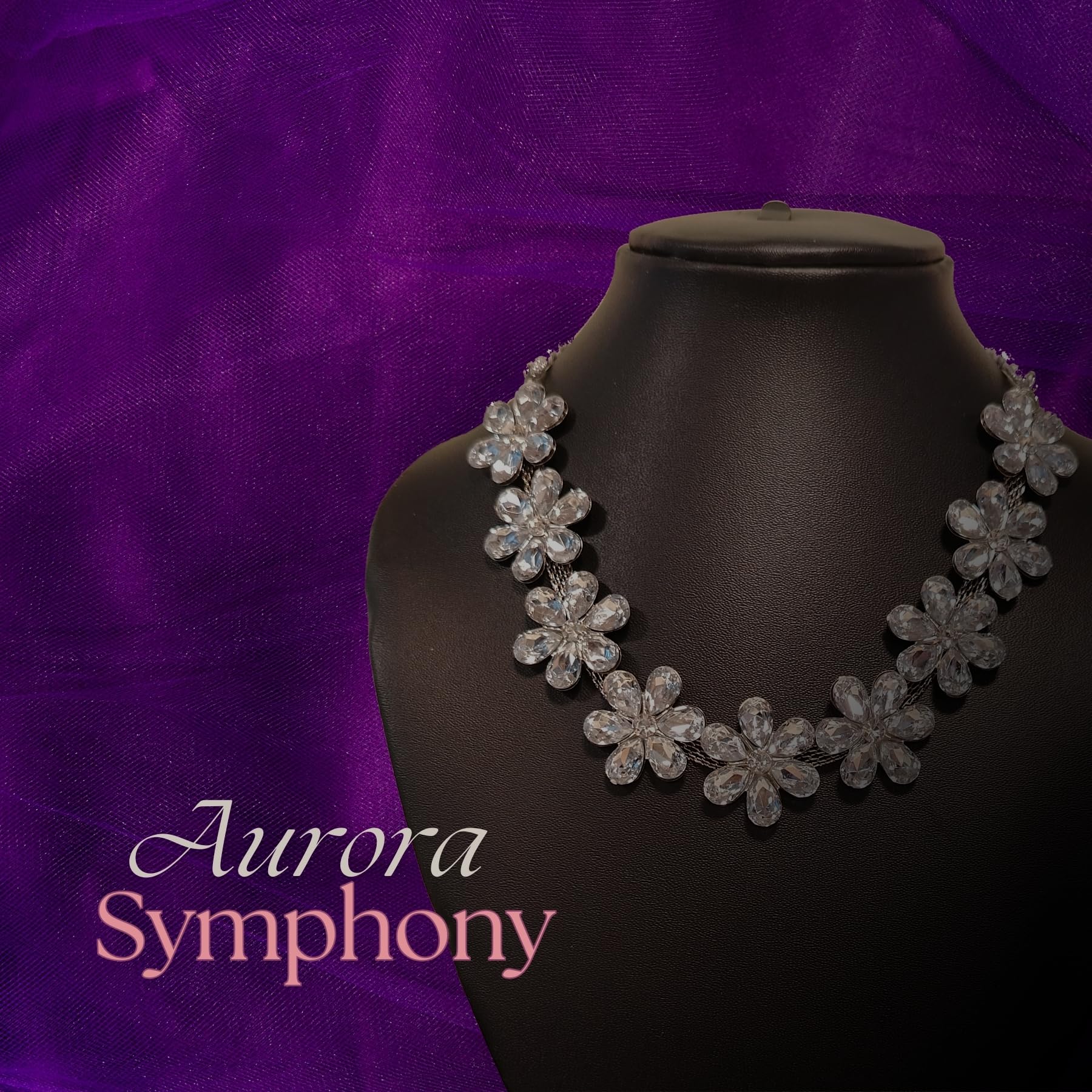 Zingme Latest Stylish Traditional Oxidised Silver Necklace Jewellery Set for Women