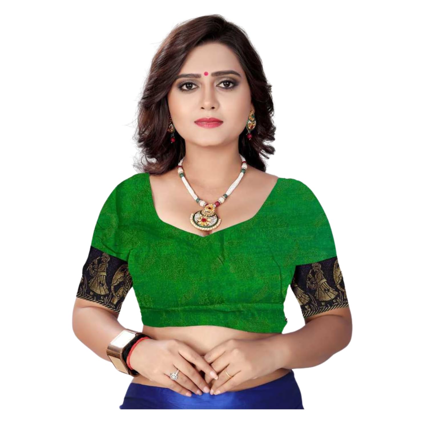Zingme Elegant Art Silk Bandhani Saree – Traditional Indian Ethnic Wear for Festive Occasions